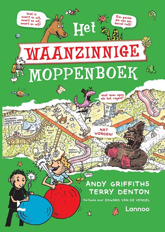 De waanzinnige boomhut - Het waanzinnige moppenboek - cover