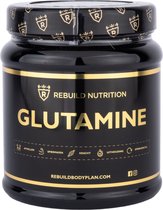 Rebuild Nutrition Glutamine - 400 gr Poeder - Ondersteunt Herstel en Spiergroei