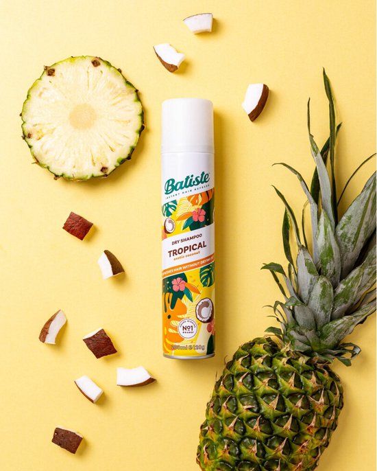 Batiste Tropical Droogshampoo - 6x 200 ml - Voordeelpakket
