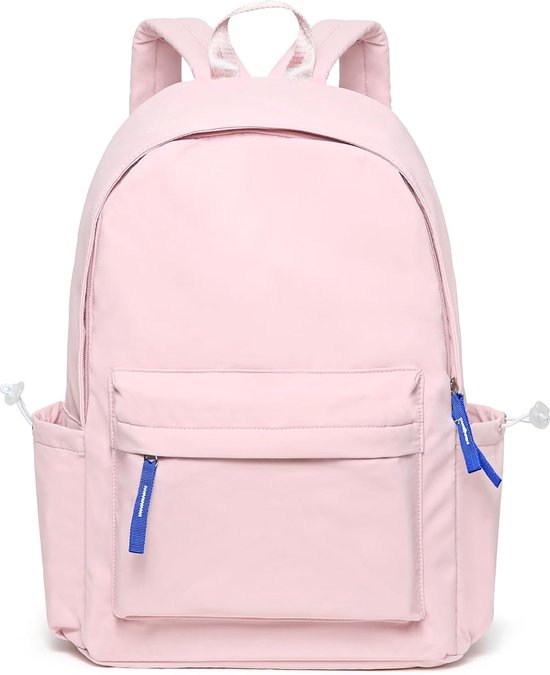 Schoolrugzak voor dames, rugzak voor dames, 15 inch laptop, rugzak, schoolrugzak, meisjes, tieners, met laptopvak, waterdichte schooltas, dagrugzak, elegant, voor school, universiteit, reizen