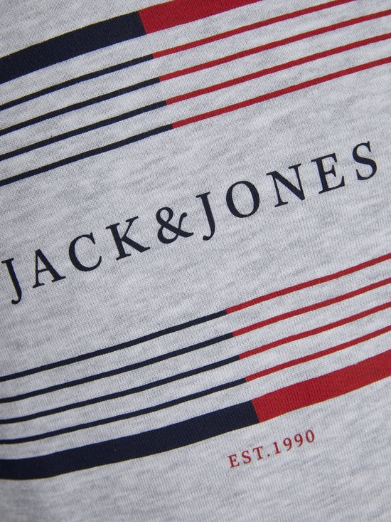 Jack & Jones Junior-Sweater--WHITE MELANGE-Maat 128