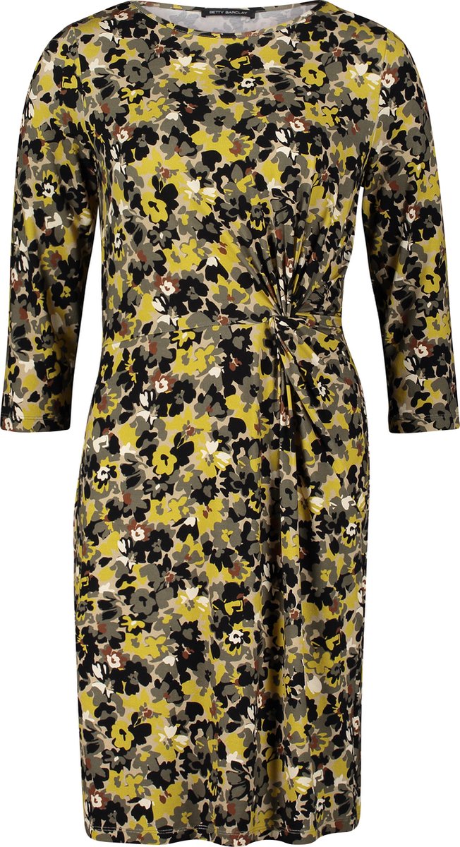 BETTY BARCLAY - Jurk - Maat 36 - Vrouwen - 5890 Green/Blac -