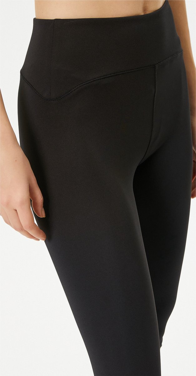 Dames Sport Capri Legging / Zwart /maat XS — afbeelding 5