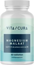 VitaCura® Magnesium Malaat + B6 - 60 stuks