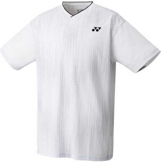 Yonex Crew Neck T-shirt Met Korte Mouwen Wit 130 cm Jongen