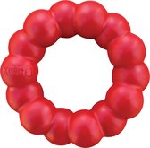 Kong Ring - Rood - Honden Speelgoed - 11 x 3 cm - Medium/Large