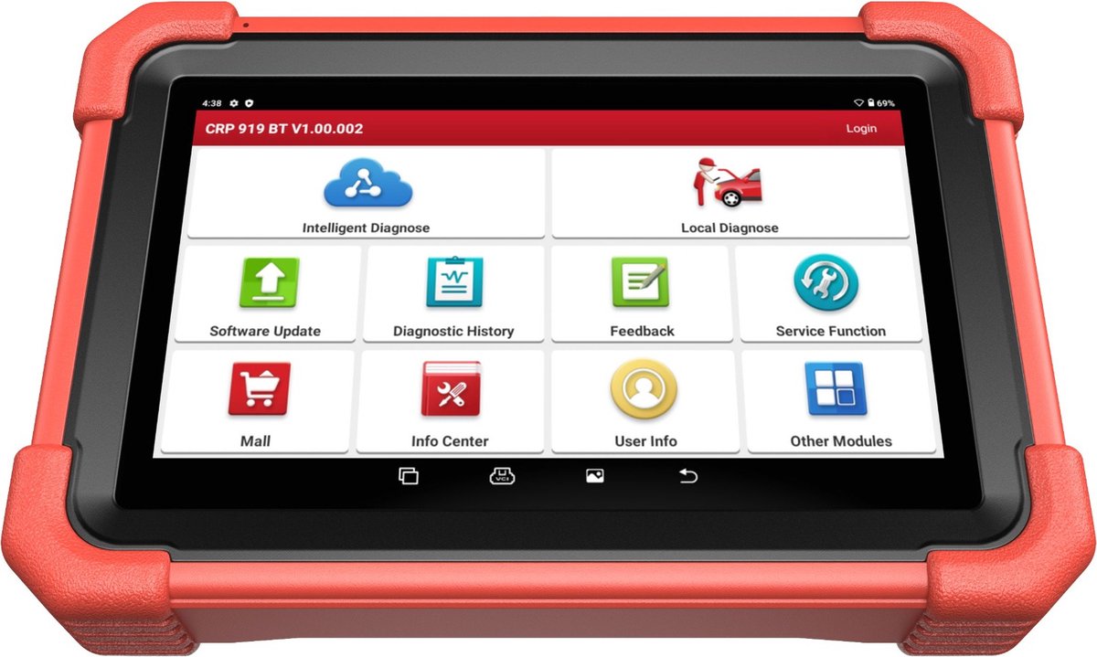 Launch Creader CRP919X BT Diagnose Tablet Uitleesapparatuur thumbnail 2