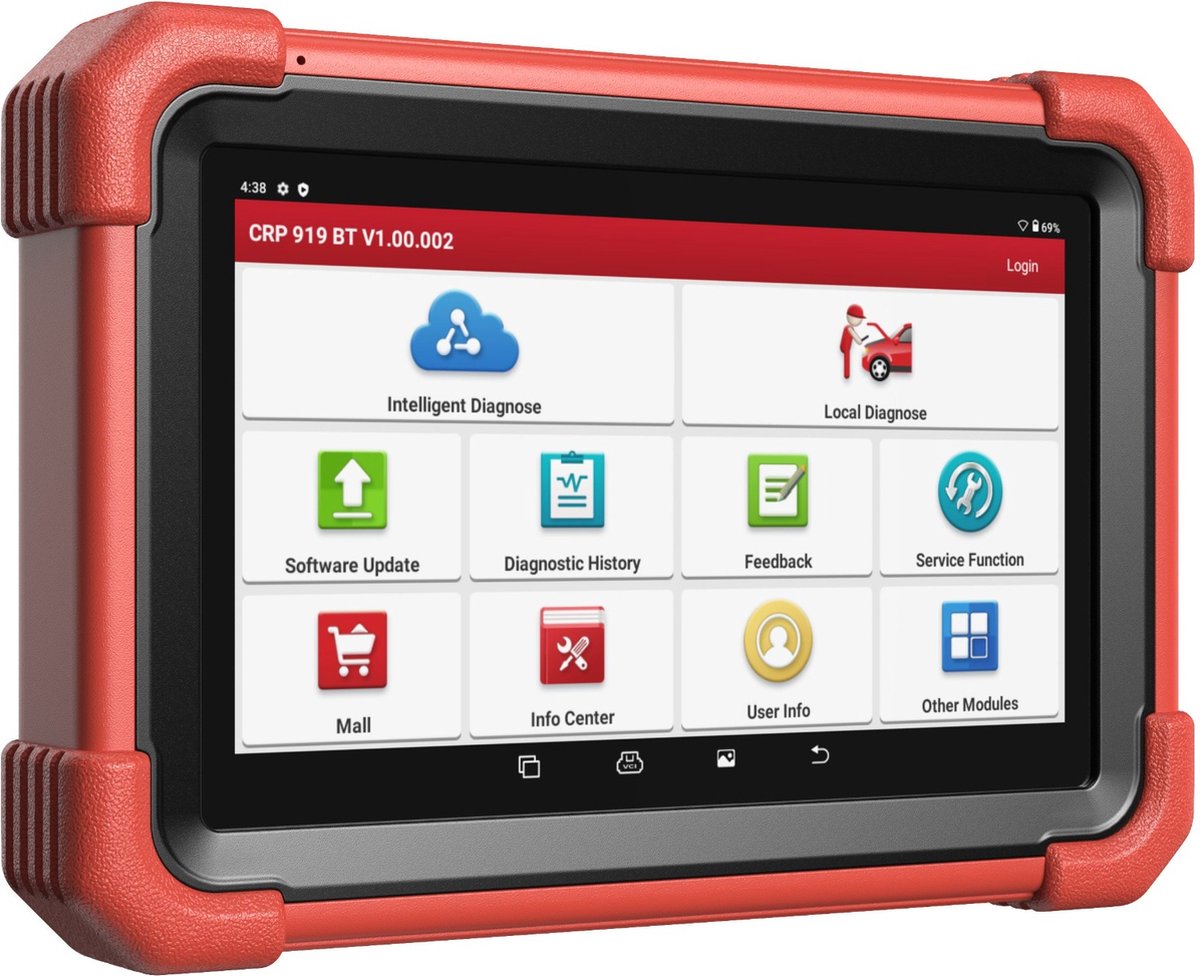 Launch Creader CRP919X BT Diagnose Tablet Uitleesapparatuur thumbnail 3
