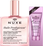Nuxe Huile Prodigieuse Florale 100ml + Nuxe hair Prodigieux le shampooing 30ml