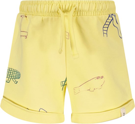 The New Chapter D402-0631 Unisex Broek - Pale yellow