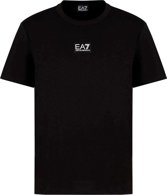 T-shirt en Cotton EA7 Core Identity Homme - Taille L