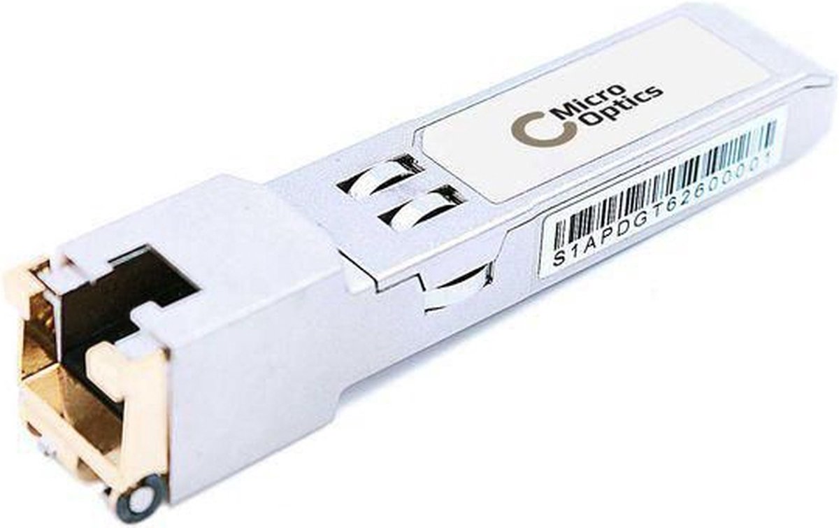 SFP 1G, RJ-45 Koper, 100 m, Generieke Codering