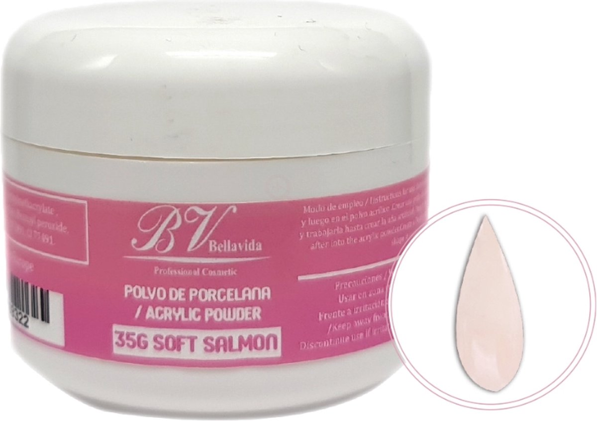 Goedkoopste Acrylic Powder 35g Soft Salmon