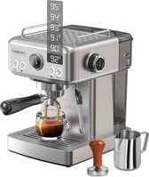 HiBREW H10A Programmable Espresso Machine - 19-Bar Pressure, Stainless Steel Body