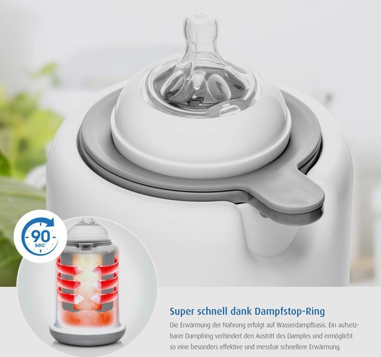 Reer Turbo Food Babyvoeding warmer-fles en babyvoedingpotjes van Reer — afbeelding 2