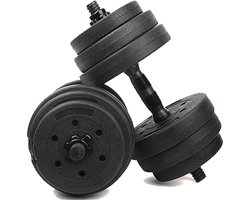 Fitby Dumbbells 20 KG - Dumbbell - Gewichten Set - Verstelbare Dumbells - Halterset - Dumbbell Set