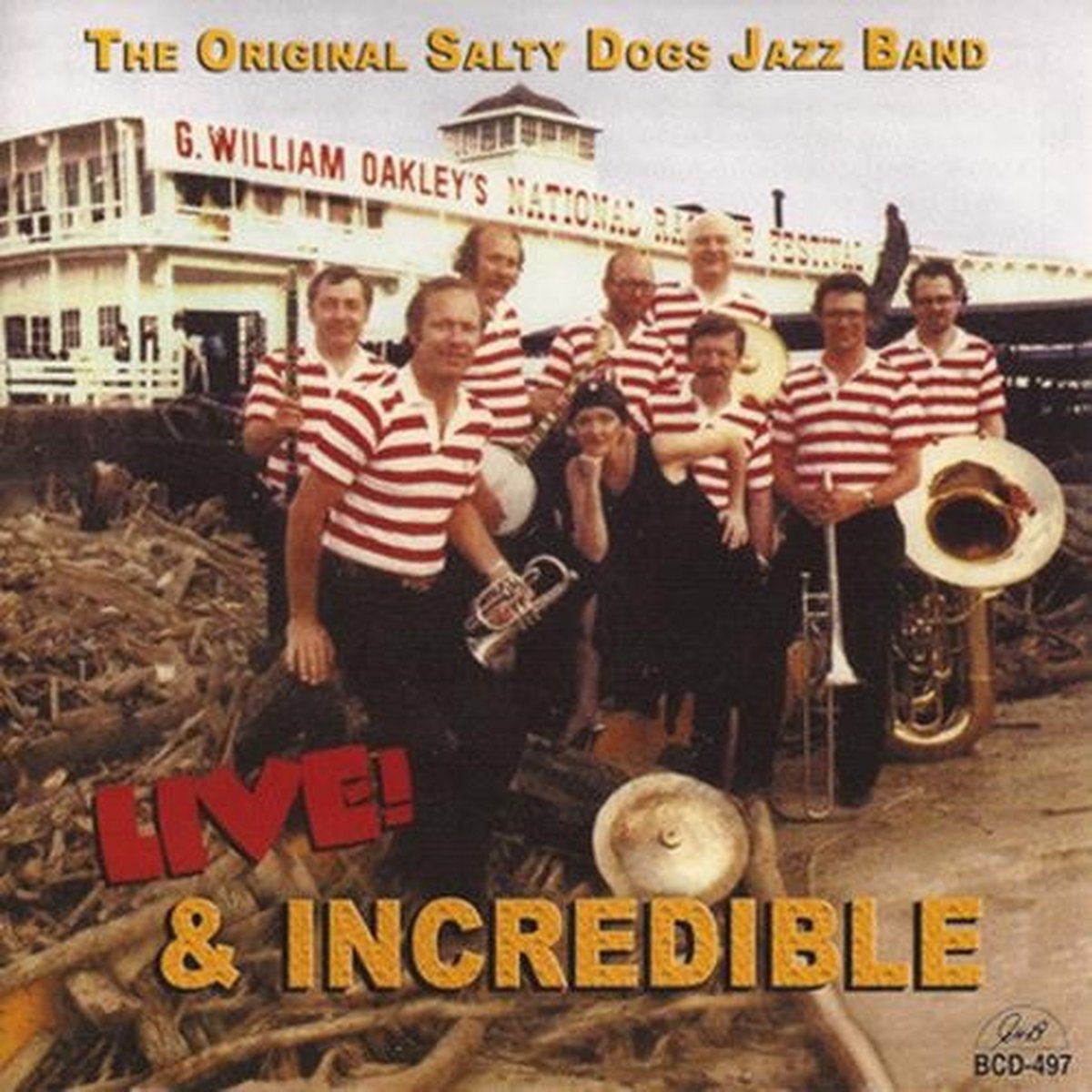 The Original Salty Dogs Jazz Band - Live And Incredible (CD)