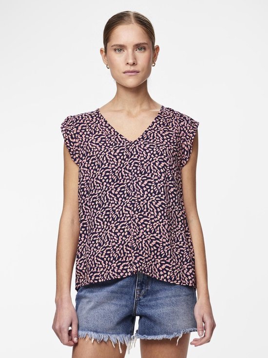 PCNYA SL V-NECK TOP BC