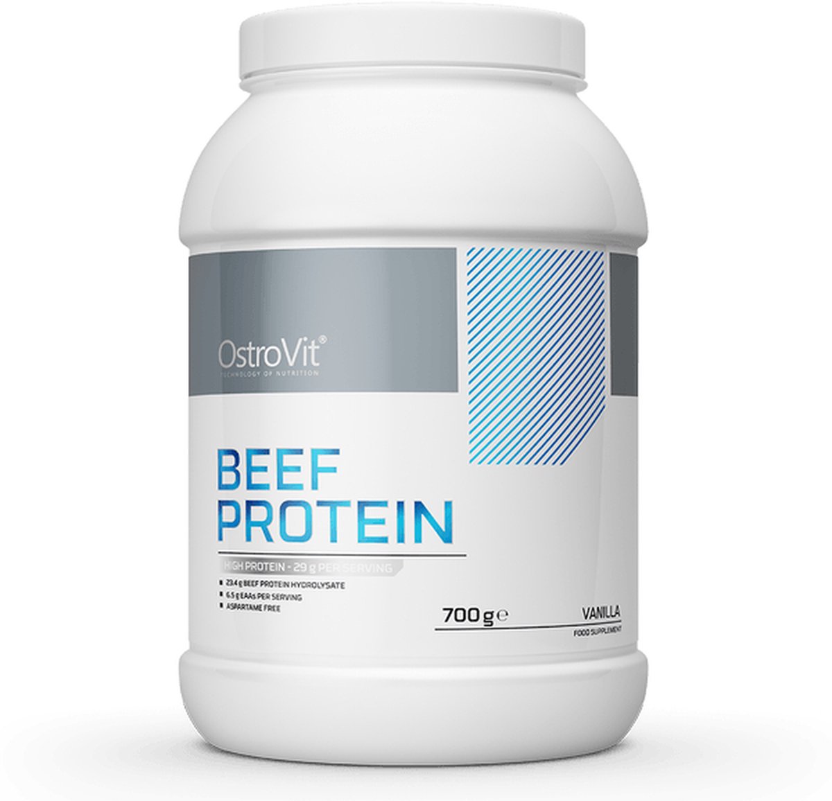 Goedkoopste Protein Poeder - OstroVit Beef Protein 700 g - 700 g - Chocolate kokos