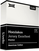 Livello Hoeslaken Jersey Excellent Offwhite 250 gr 180x200 t/m 200x220