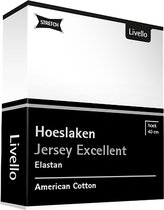Livello Hoeslaken Jersey Excellent White 250 gr 140x200 t/m 160x220