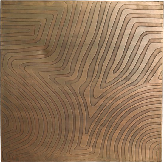 Light & Living - Ornement ZAHINA - 80x1,5x80cm - Bronze