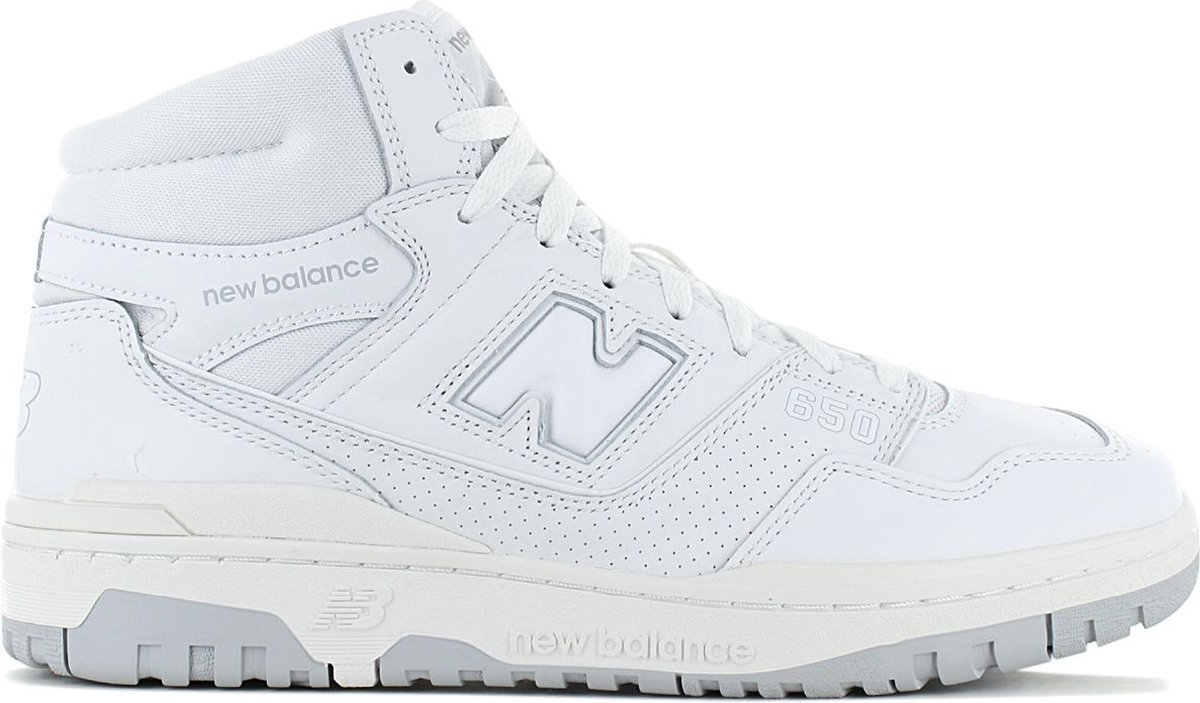 New Balance 650R Schoenen Trainers Leer BB650RWW 650 Wit