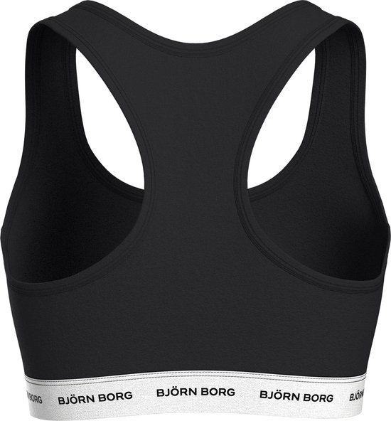 Björn Borg Core Logo - Soft top - Bh - Dames - 1 stuk - Dames - XS - Zwart