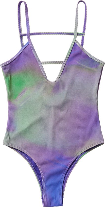 Mystic Inga Classic Swimsuit - 240250 - Purple / Green - 34