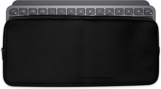 Somstyle Beschermhoes Geschikt Voor Logitech Mx Keys Mini Wireless - Keyboard Hoes - Zwart