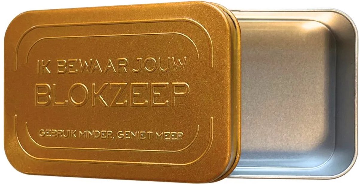 Blokzeep - Bewaarblik - Aluminium Reisblik - Plasticvrij