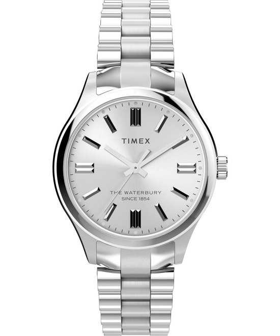 Timex Legacy TW2W40500 Horloge - Staal - Zilverkleurig - Ø 34 mm