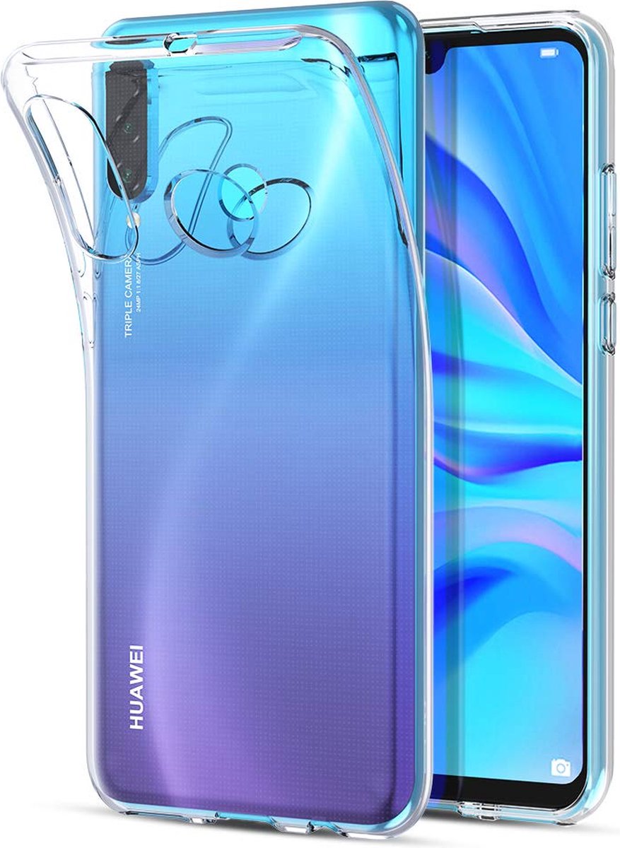 Hoesje voor Huawei P30 Lite backcover Shockproof siliconen Transparant