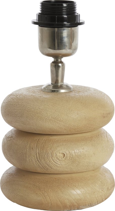 Light & Living - Pied de lampe BUDONGO - Ø12x12cm - Marron