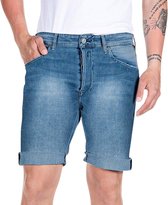 Replay Rbj.981 Short Jeans Heren - Broek - Blauw - Maat 33