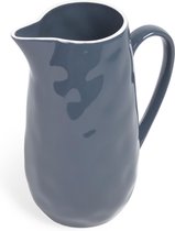 Kave Home - Pontis melkkan van blauw porselein