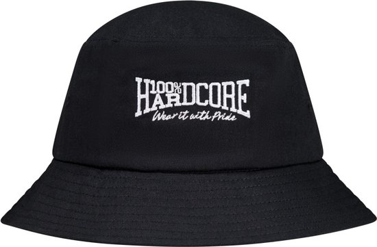 100% Hardcore Bucket Hat Logo - Maat: S/M