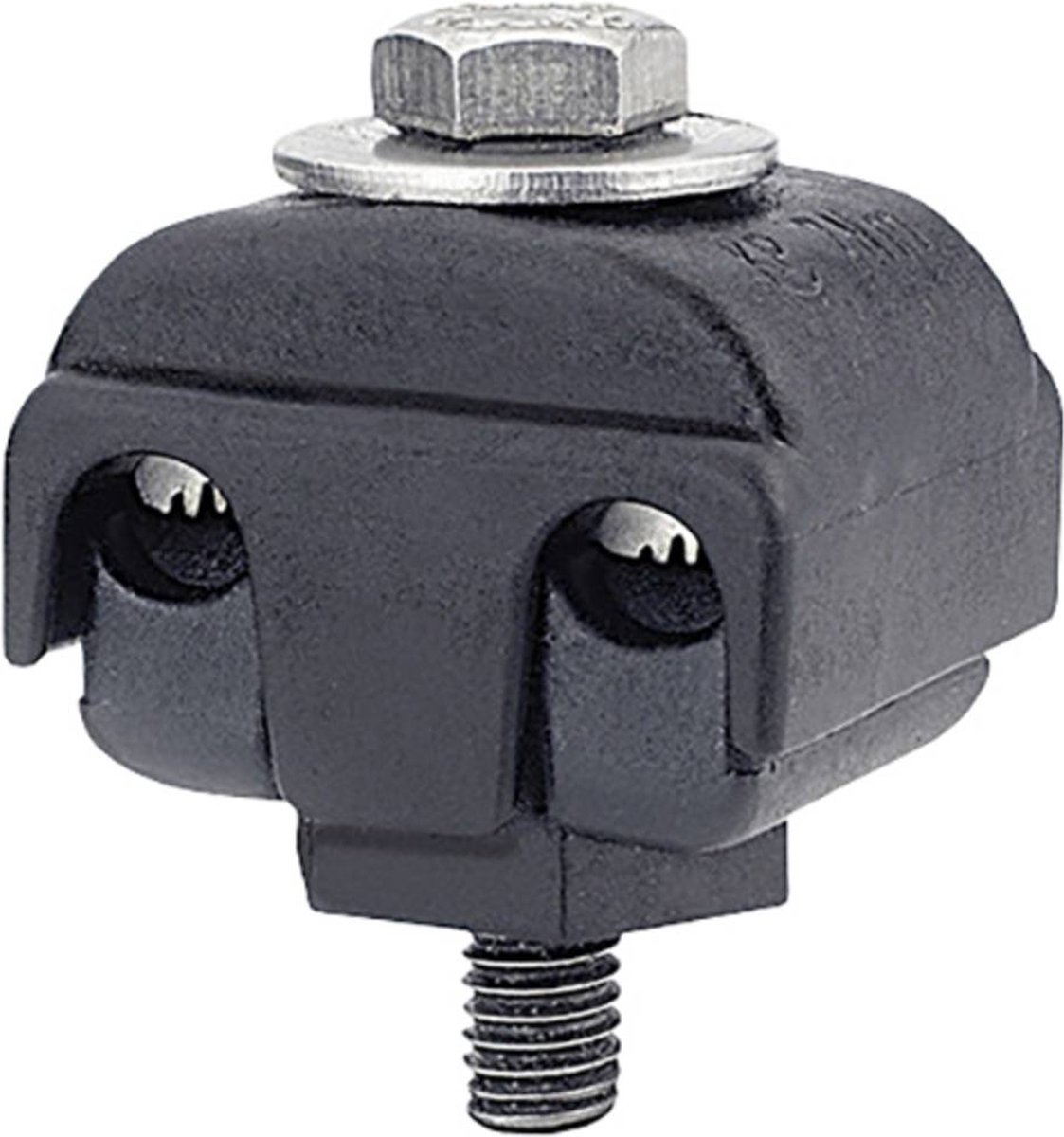 HellermannTyton 435-01558 Tap Connector 1516-ST-BK Aftakklem Flexibel: - Massief: 1.5-16 mm² 1 stuk(s) Zwart