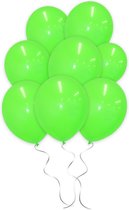 LUQ - Luxe Licht Groene Helium Ballonnen - 10 stuks - Verjaardag Versiering - Decoratie - Feest Latex Ballon Licht Groen