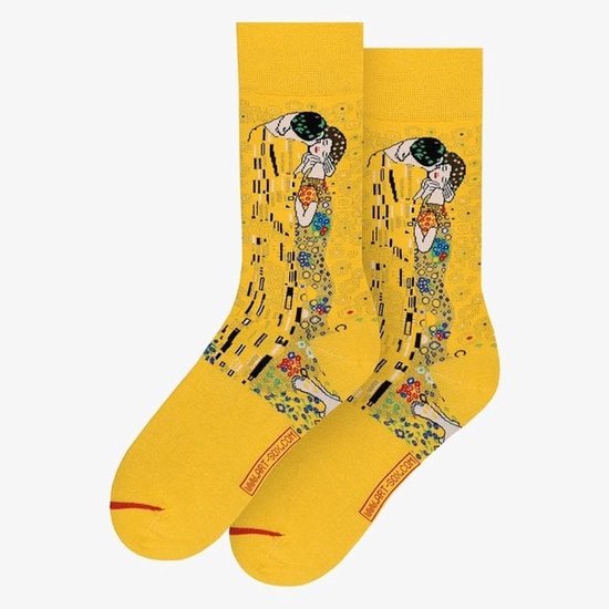 Kunst Sokken, maat 40-46, Klimt, De kus