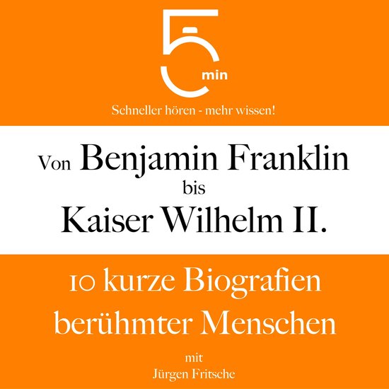 Von Benjamin Franklin bis Kaiser Wilhelm II. - cover