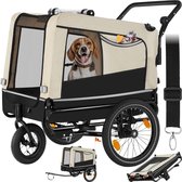 Poussette pour chien - Chariot pour chien - Polyvalent - Pliable - jusqu'à 40 kg - Poussette pour chien - Transport d'animaux