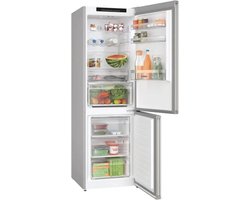 Bosch KGN362IDF - koel-vriescombinatie - Vrijstaand - 321 l - Roestvrijstaal