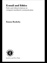 Routledge Studies in Contemporary Philosophy - Email and Ethics