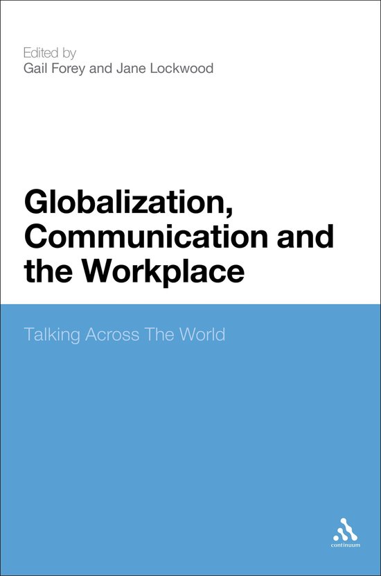 Globalization, Communication and the Workplace - cover