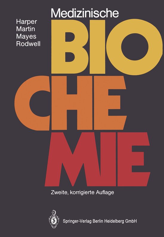 Medizinische Biochemie - cover