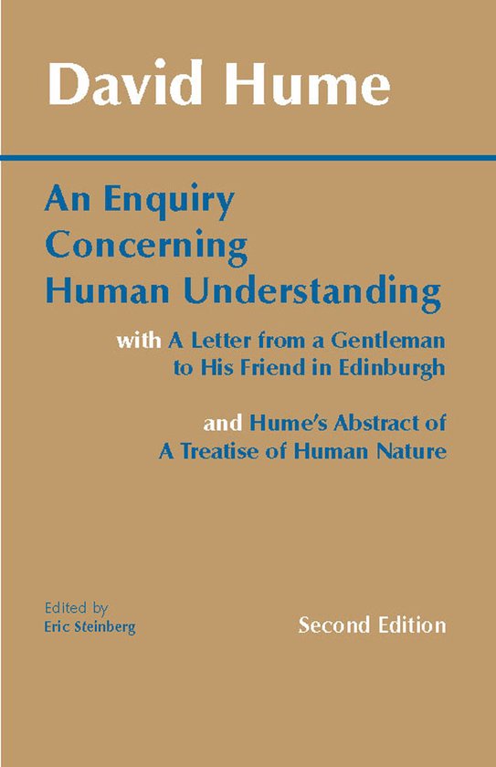 Enquiry Concerning Human Understanding - cover