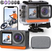 WERYOU Elite 4K60 - Action Camera - 4K - 24MP - 60FPS - Wifi - 30M étanche - Accessoires de vêtements pour bébé inclus - Caméra Vlog - Caméra sous-marine