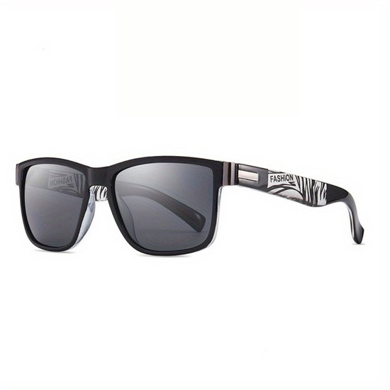 Livano Polaroid Zonnebril - Zonnenbrillen - Zonnenbril - Sun Glasses - Sunglasses - Techno Bril - Rave & Festival - Premium Quality - Mode Zwart