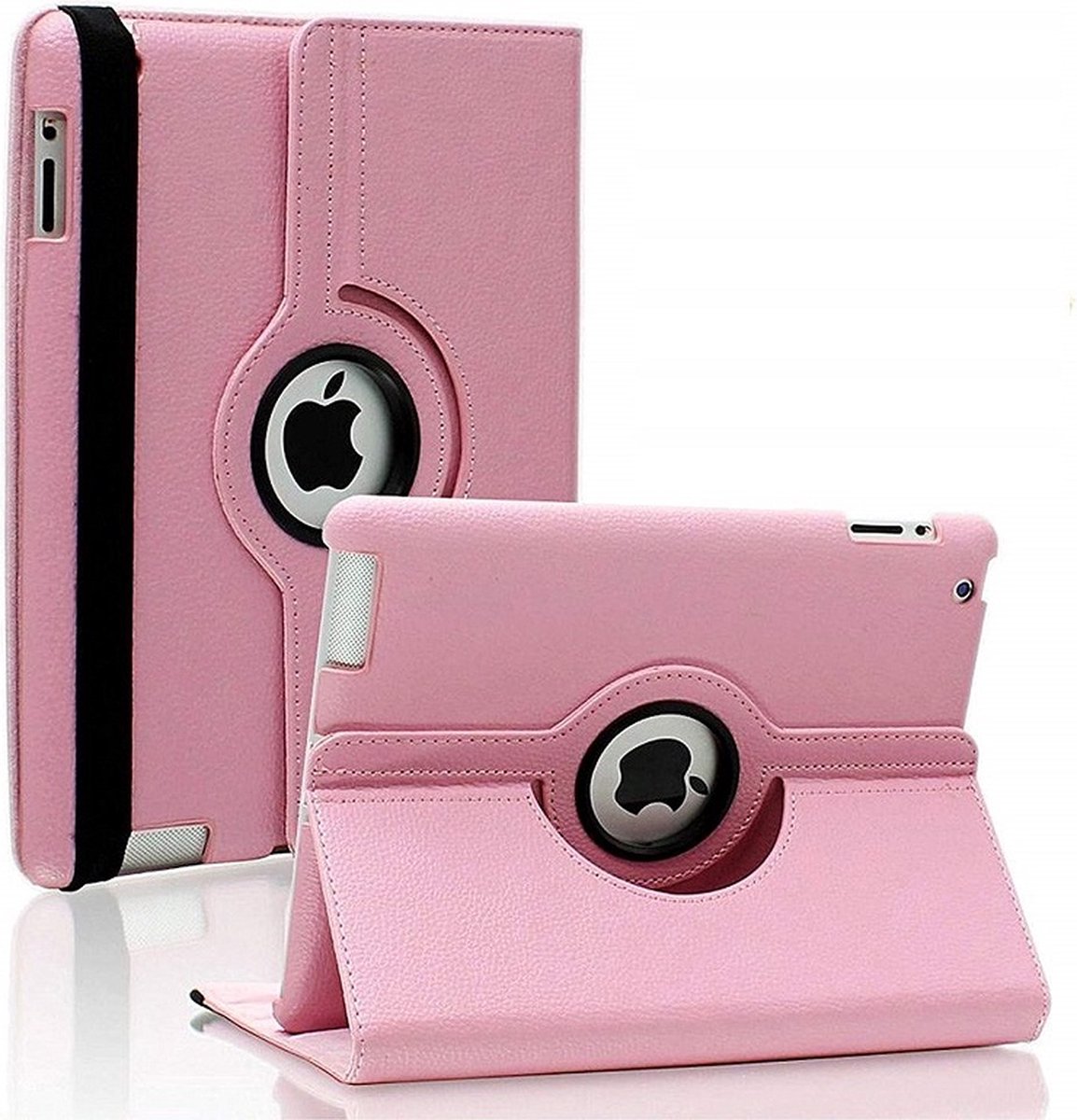 Hoes geschikt voor iPad Mini 1 / 2 / 3 - 360° draaibare Bookcase - Roze